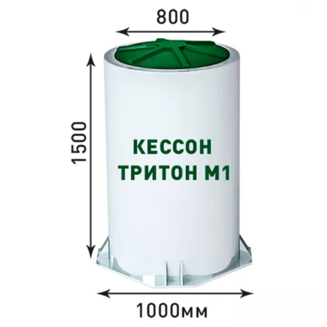 Кессон для скважины Тритон М-1 в Галиче